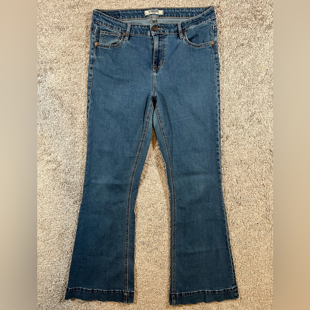 Rock & Roll Cowgirl Bootcut Mid Rise Trouser Flair